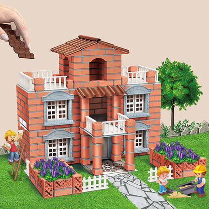 DIY Architecture Garden Villa 456 Pcs