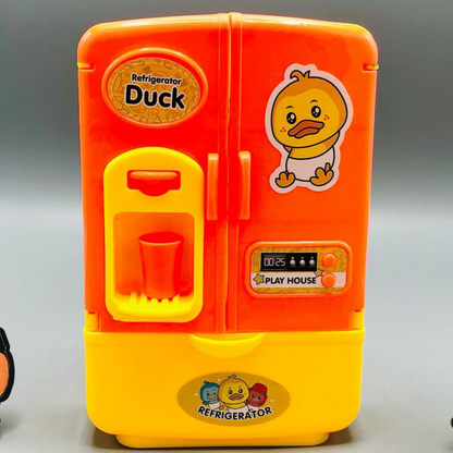 2 in 1 Water Dispenser With Storage Refrigerator Toy
