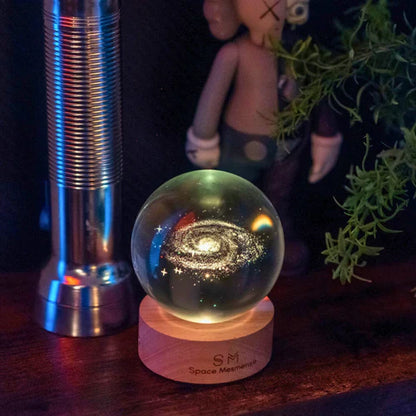 3D Luminous Crystal Lamp Ball