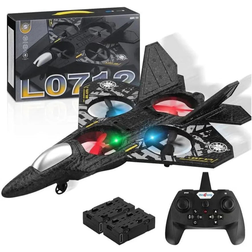 Remote Control Flying Airplane Drone LO712 | Durable Rechargeable RC Toy