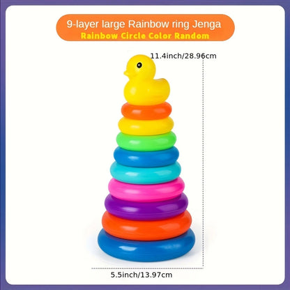 Educational 9 Layers Stacking Toy Tower Game