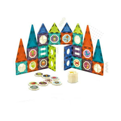 Magic Magnetic Blocks Learning And Play 52pcs