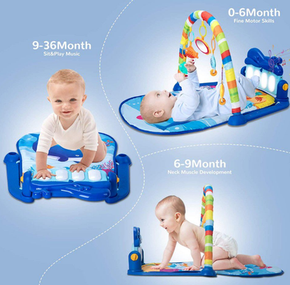 Huanger Piano Fitness Rack With Light & Music