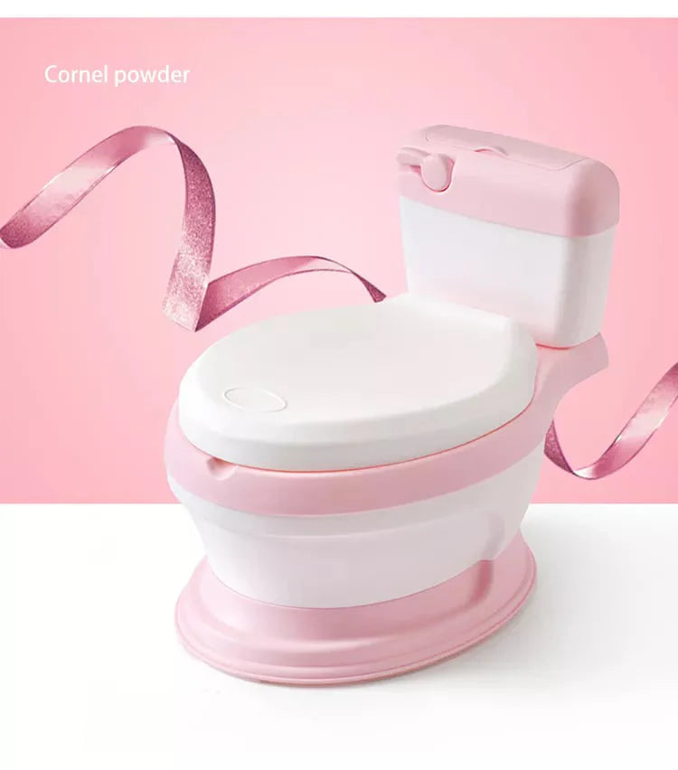 Commode Shaped Baby Training Putty Seat