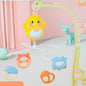 Happy Bed Bell For New Born Baby Toys Rotation Crib Hanging Toy