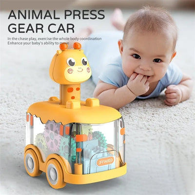 Friction Push & Go Happy Wildlife – Assortment