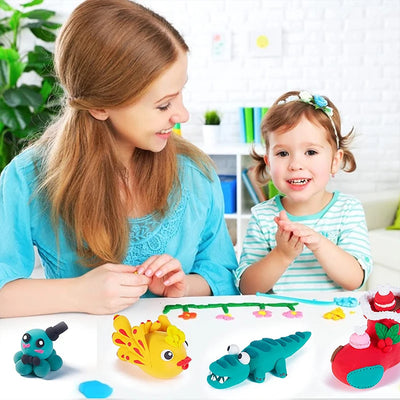 12 Color Super Light Clay