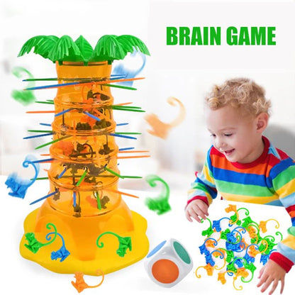 Mini Crazy Flipping Monkey Climbing Tower Game