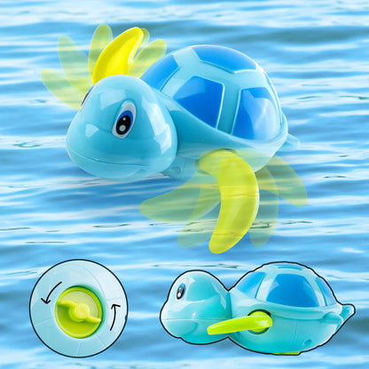 Newborn Cute Turtle Bath Toy – 2Pc