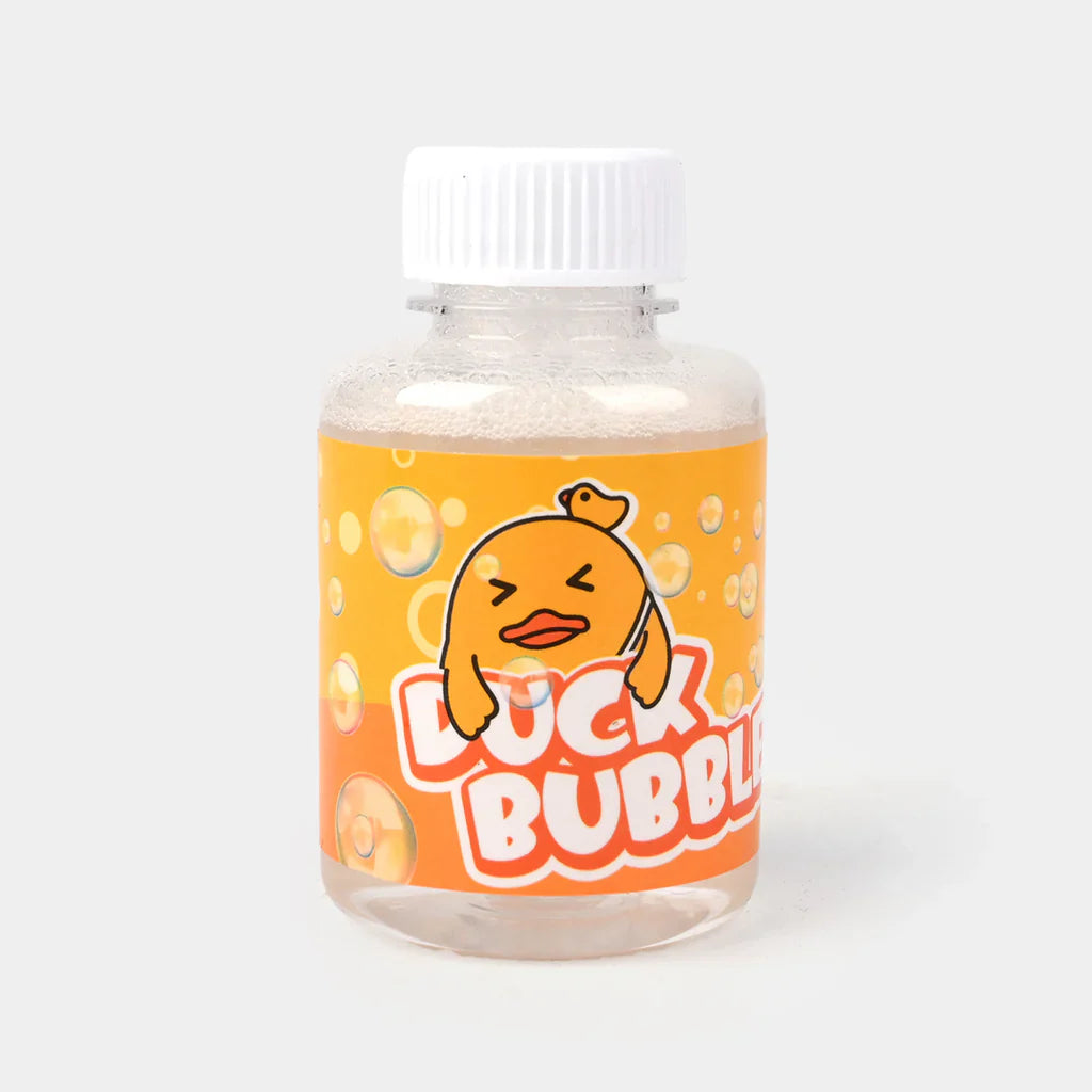 Automatic Duck Bubble Gun with LED Lights, Sound Effects & Bubble Solution