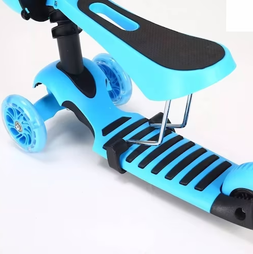 Adjustable Height Balance Scooter – Blue