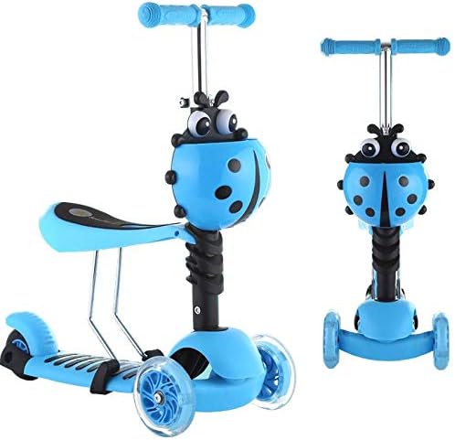Adjustable Height Balance Scooter – Blue