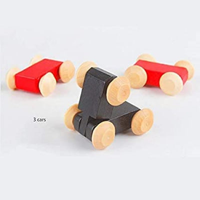 Shopfleet Wooden Slippery Cars
