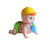 Happy Crawling Baby