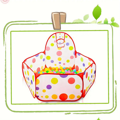 Children'S Ocean Ball Pool with Basketball Basket Bobo Pool Toy