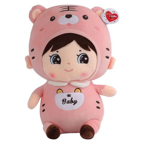 Cuddles Stuffed Marshmallow Baby Doll Pink 40cm