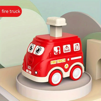 Push & Go Friction Cute Tool Car – Assortment