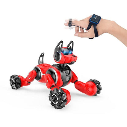 360 Rotate Hand Gesture and Remote Control Dog
