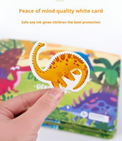 Montessori Educational Toys 7 Page Preschool Activity Flip Book