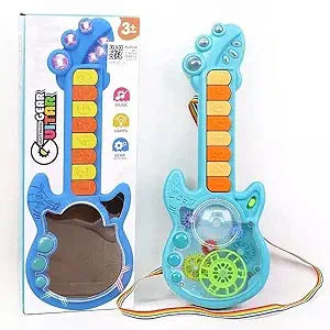 Musical Gear Guitar with Lights & Sound