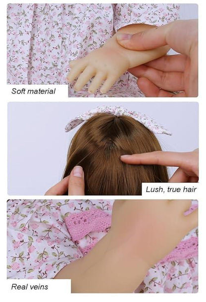 Realistic Reborn Baby Lifelike Full Silicone Body Girl Doll (PRE-ORDER)