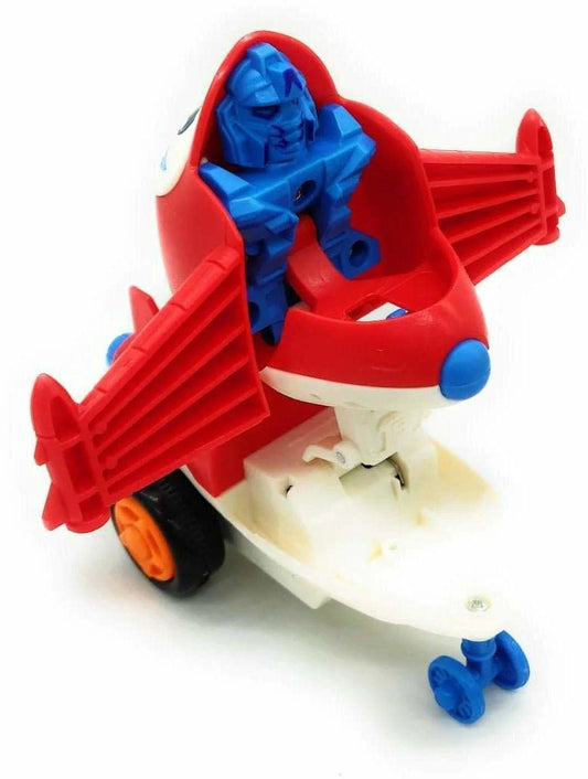 Transforming Aeroplane Friction Toy