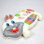 Storio Rabbits Musical Baby Piano with 3 Modes Animal Sounds
