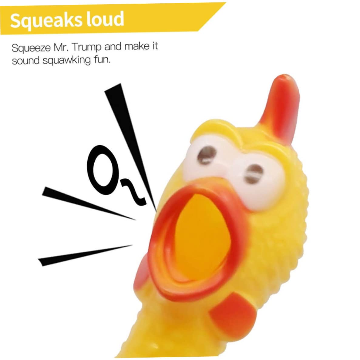 Squeaky Screaming Chicken Fun Pet
