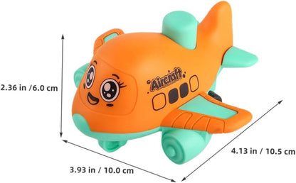 4pcs Interactive Airplane Shape Car