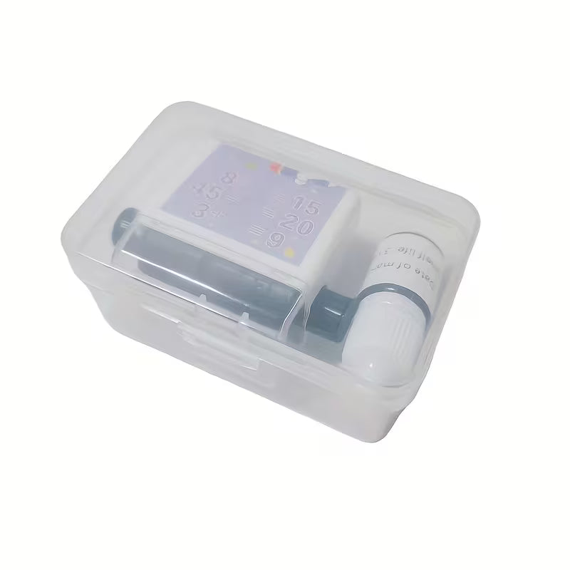 Reusable Math Roller Stamp for Teaching, Featuring a 2-In-1 Fill-In-The-Blank Design for Practicing Math Within 100