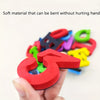 79 Pieces Moodon Educational Magnetic Stickers for Kids