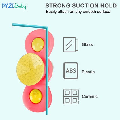 Sensory Bath Toys for Toddlers 1-3 – Stress Relief and Anxiety Spinning Top – Early Learning Birthday Gift