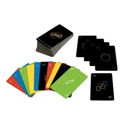 Black Special Edition UNO Card Family Game