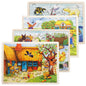 Cartoon Wooden Puzzle Toys