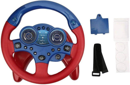 Car Steering Wheels Light Sound Effect Simulation