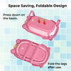 LET'S PLAY Foldable Baby Bath Tub for 0 to 3 Years Kids