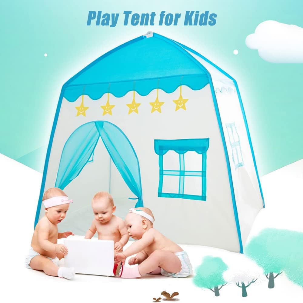 Indoor Outdoor Fairy Play House for Kids Princess Tent