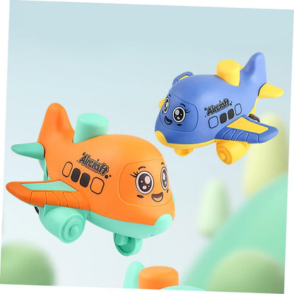 4pcs Interactive Airplane Shape Car