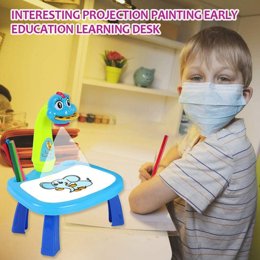 Blue Projector Painting Set for Kids