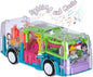 Musical Transparent Bus Toy for Kids