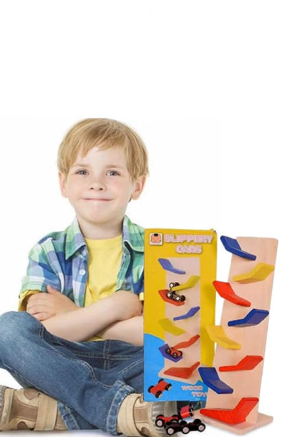 Shopfleet Wooden Slippery Cars