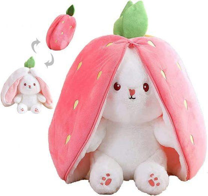 Winkycoo cutest Strawberry Pouch Rabbit Pink
