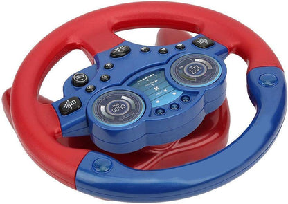 Car Steering Wheels Light Sound Effect Simulation