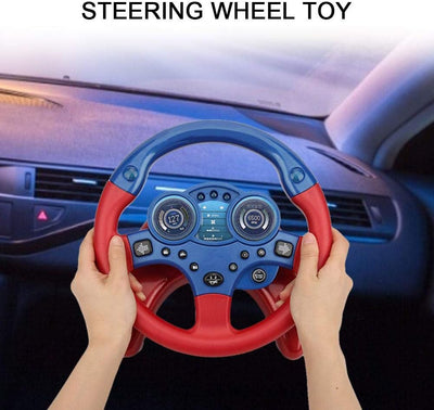 Car Steering Wheels Light Sound Effect Simulation