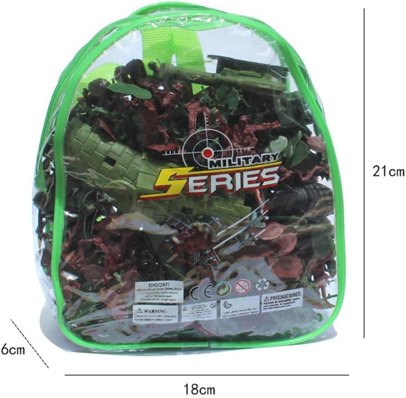 167 Pieces Kids Children Playing Toy Army Soldiers Action Figure Men Playset