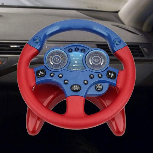 Car Steering Wheels Light Sound Effect Simulation