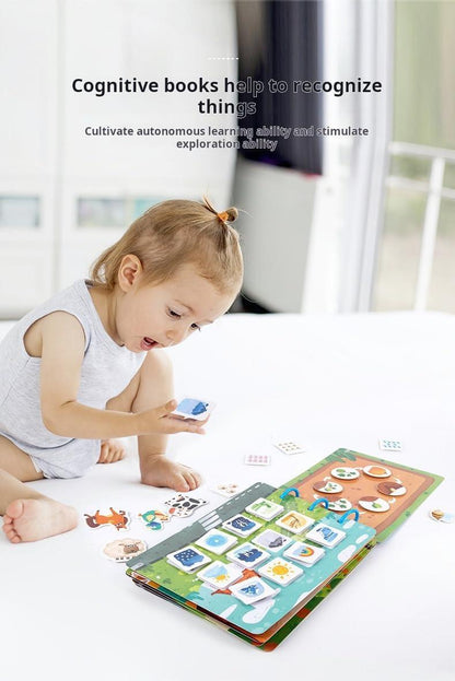 Montessori Educational Toys 7 Page Preschool Activity Flip Book