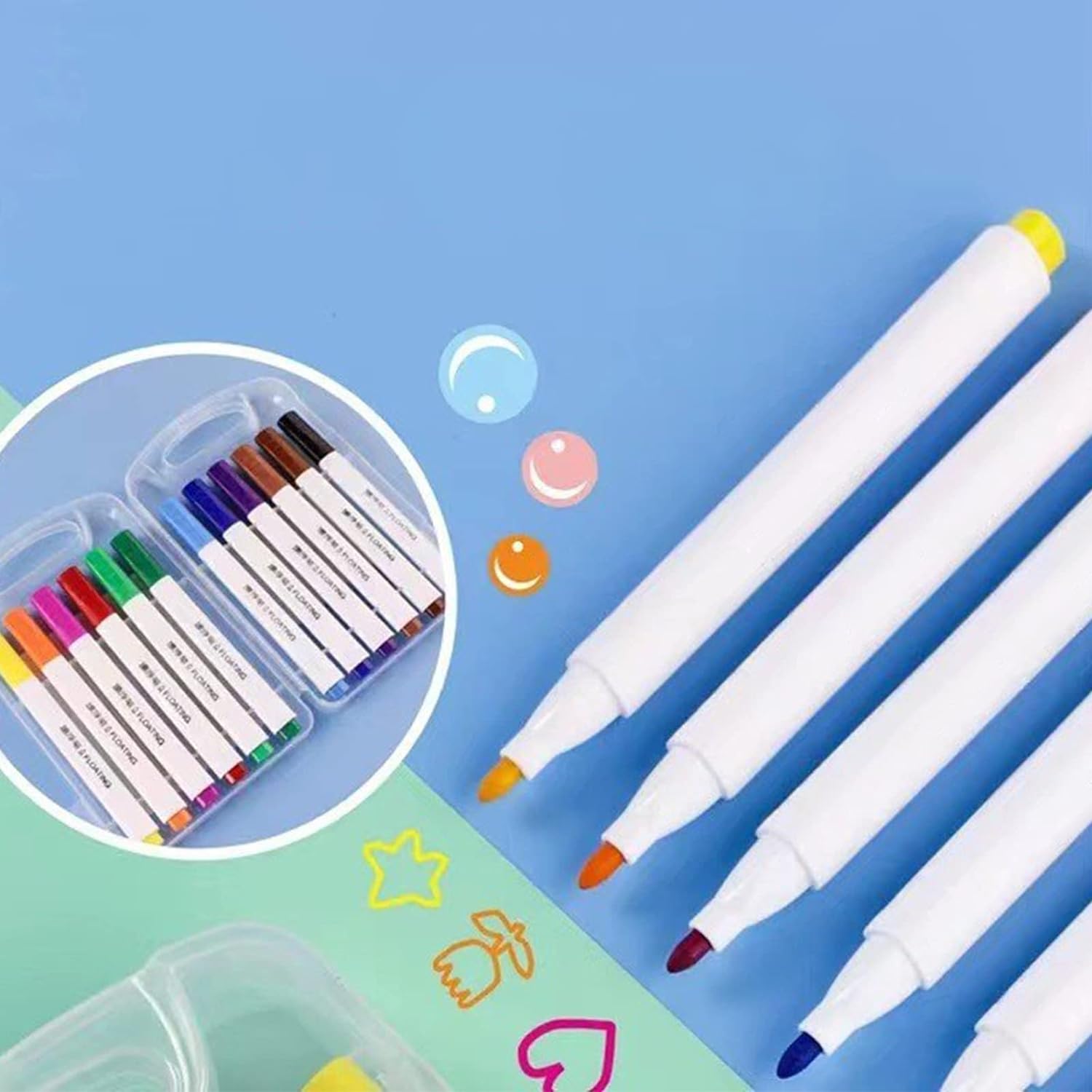 Magical Water Painting Pen - 12-Color Magical Floating Water Painting Pen