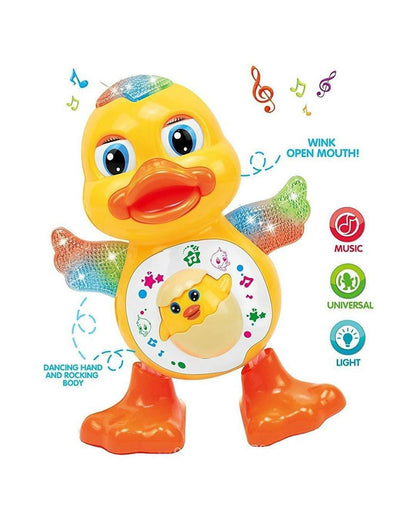 Dancing Duck with Music Flashing Lights and Real Dancing Action
