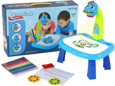 Blue Projector Painting Set for Kids